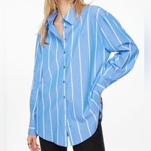 (SOLD) Dynamite Frida Stripe Button Up Shirt